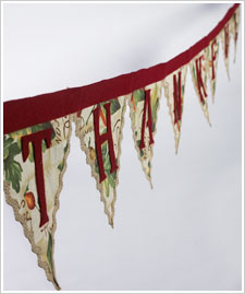 Thankful Fabric Garland