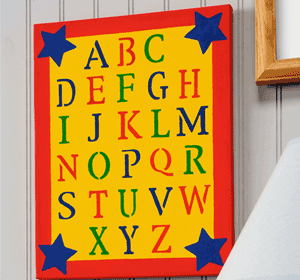 Kid’s Alphabet Sampler