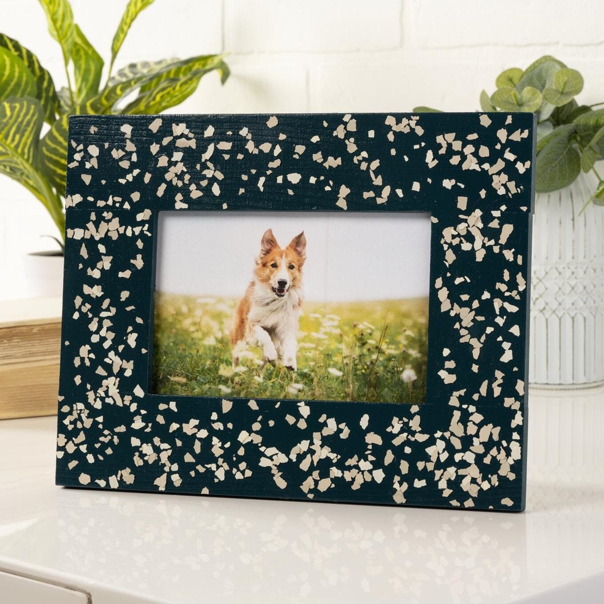 Teal Terrazzo Frame