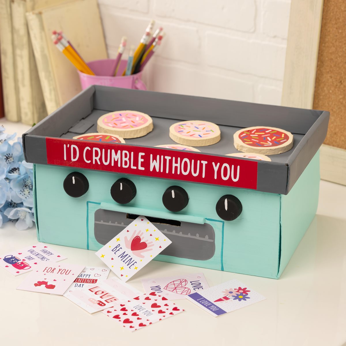 Cookie Oven Valentine Box