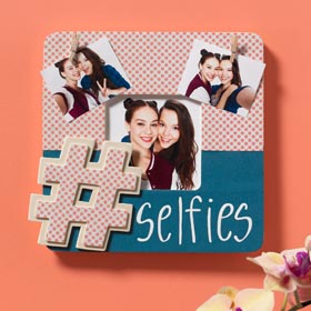 Hashtag Selfie Photo Frame