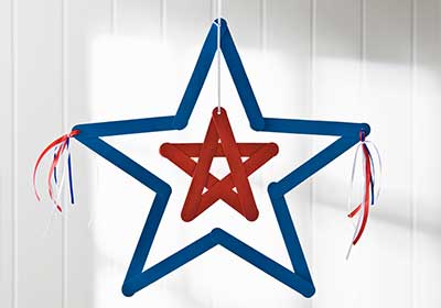 Large Hanging Star