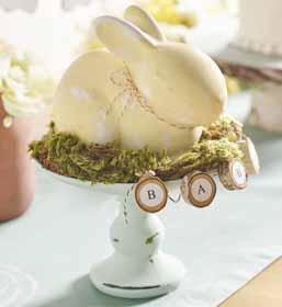 Woodland Bunny Baby Shower Centerpiece