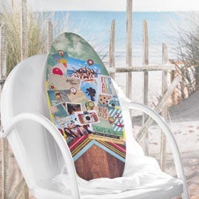 Summer Memories Surfboard Craft Idea