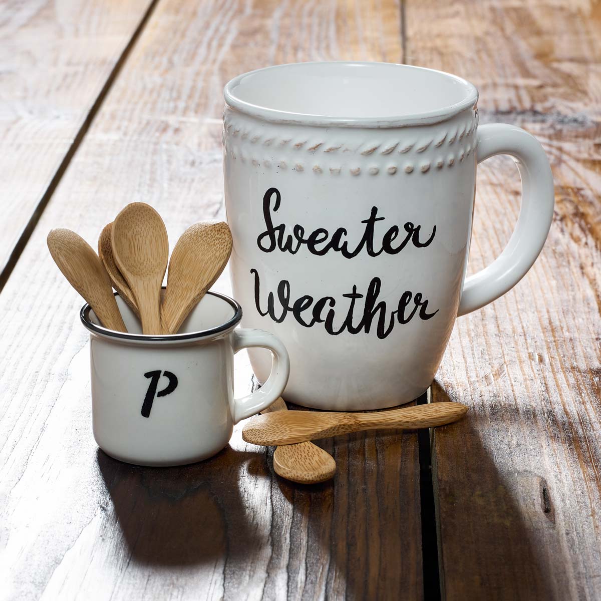 DIY Painted Coffee Mug - Sweater Weather