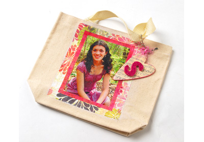 Decoupage Photo Tote