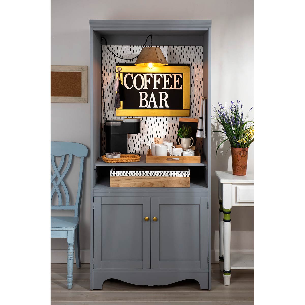 Upcycled Coffee Bar