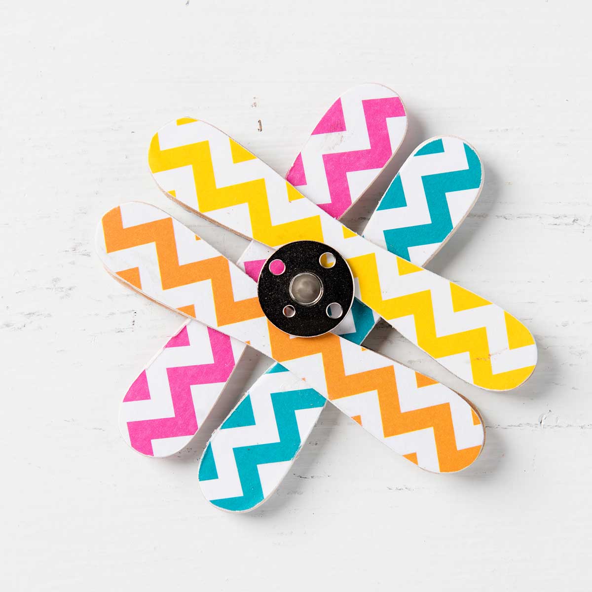 Fidget Spinner Craft with Mod Podge