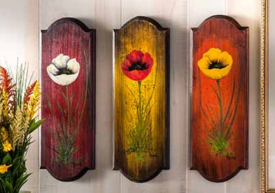 Easy-to-Paint Poppies