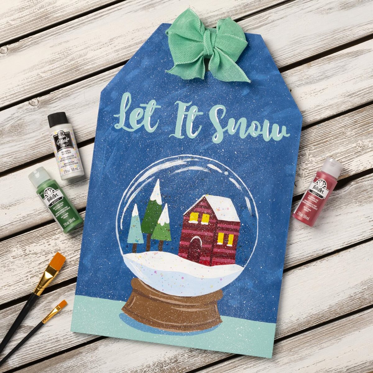 Let It Snow Globe