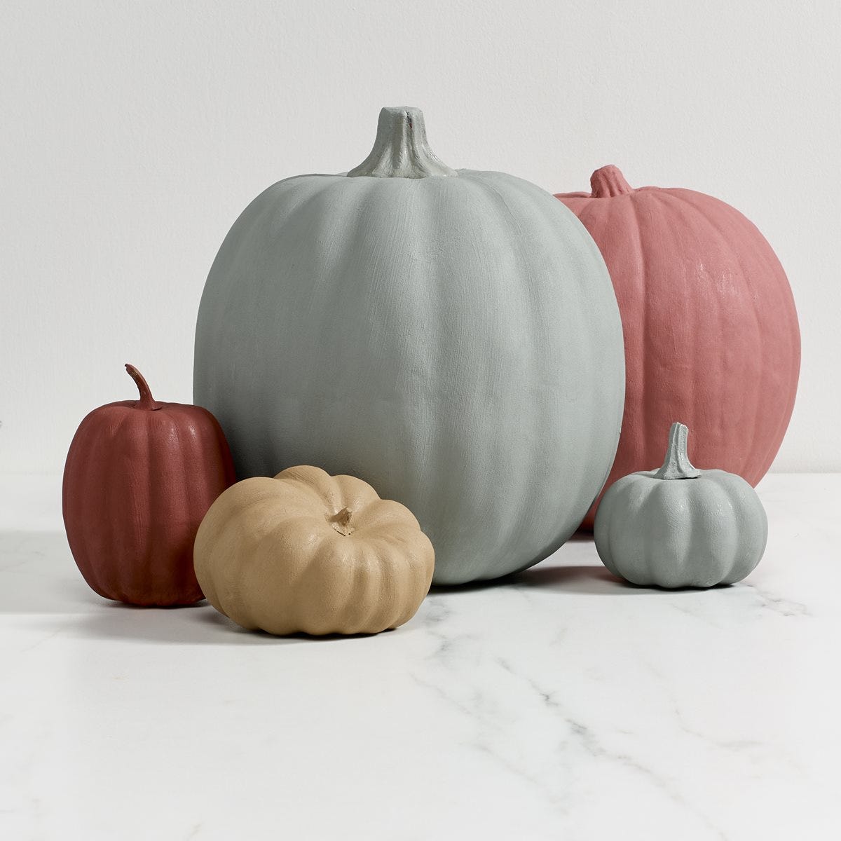 FolkArt Terra Cotta Pumpkins