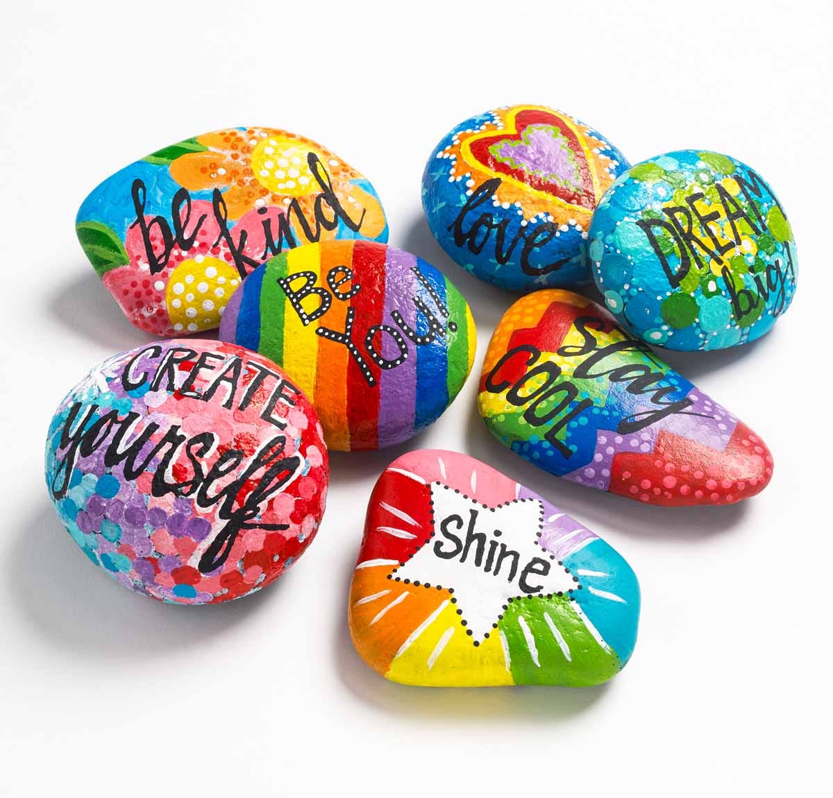 Easy DIY Painted Rocks