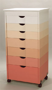 7 Drawer Taboret