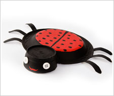 Paper Plate Ladybug