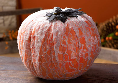 Lacy Neon Pumpkin