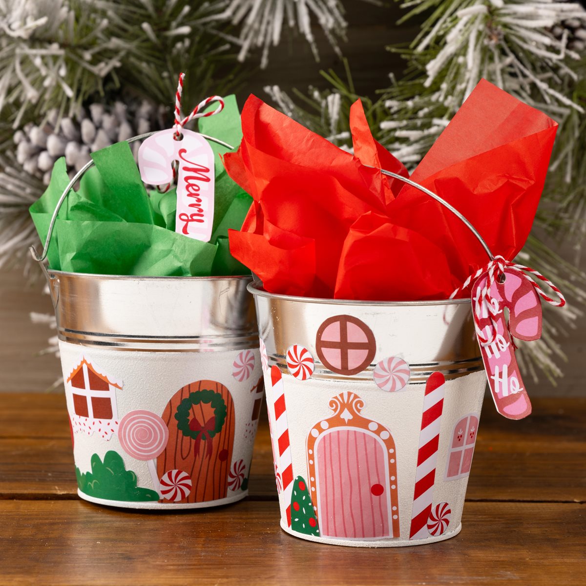 Giftable Tin Buckets