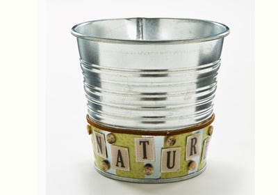 Nature Tin Pail