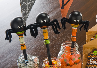 Spider Candy Jars