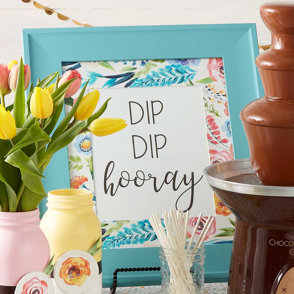 Dessert Bar Sign DIY