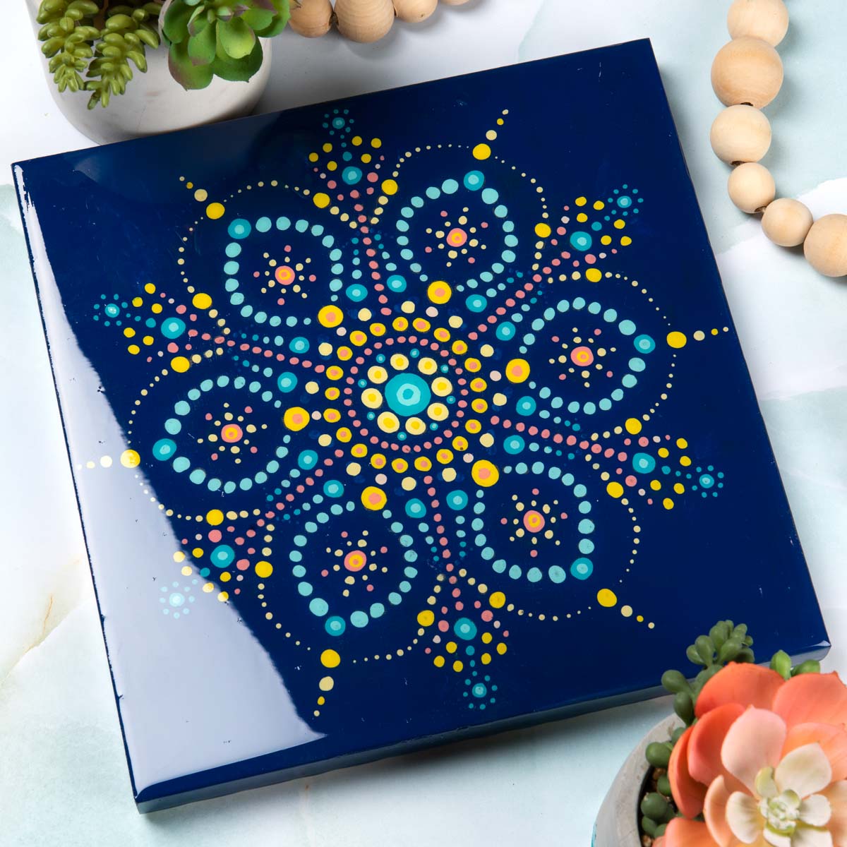 Resin Mandala