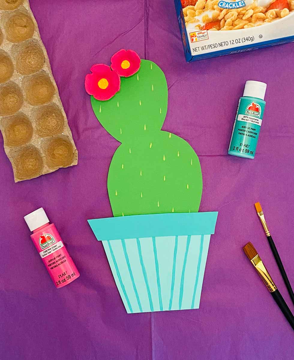 Cardboard Cactus