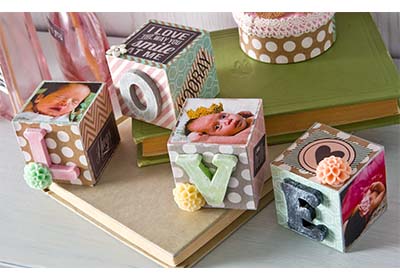 Baby Photo Blocks