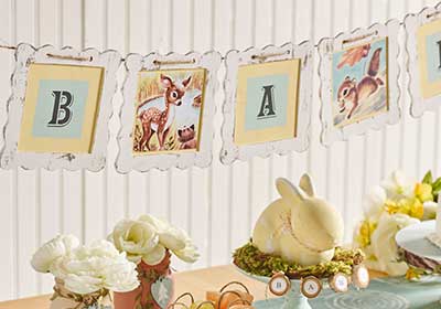 DIY Baby Shower Banner