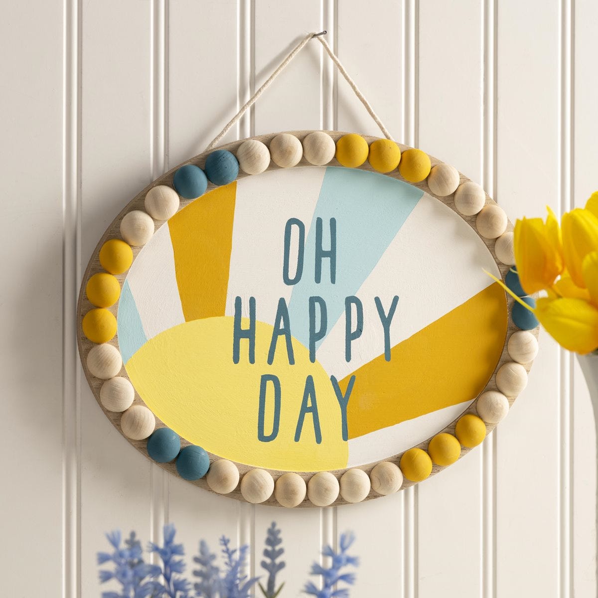 Happy Day Beaded Frame