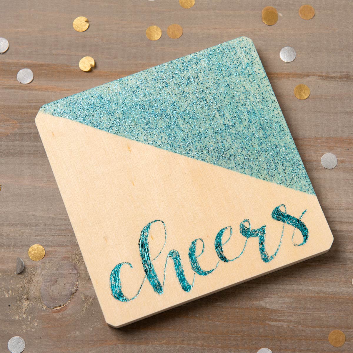 Hot Foil Pen Coasters