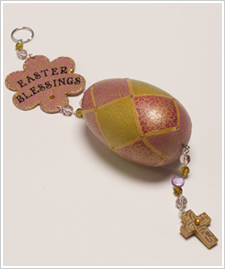 Easter Blessings Dangler