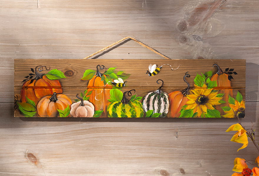 Pumpkin Patch Wall Hanging 