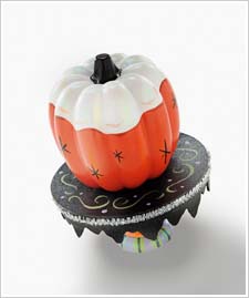 Glazed Pumpkin with Stand