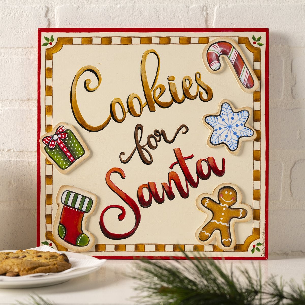 Cookies for Santa Sign