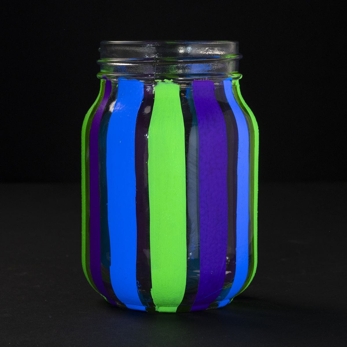 FolkArt Glow-In-the-Dark Jars