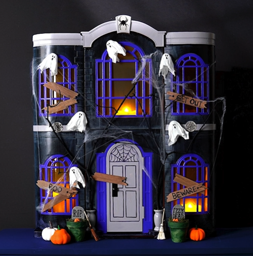  Thrifted Haunted Dollhouse 