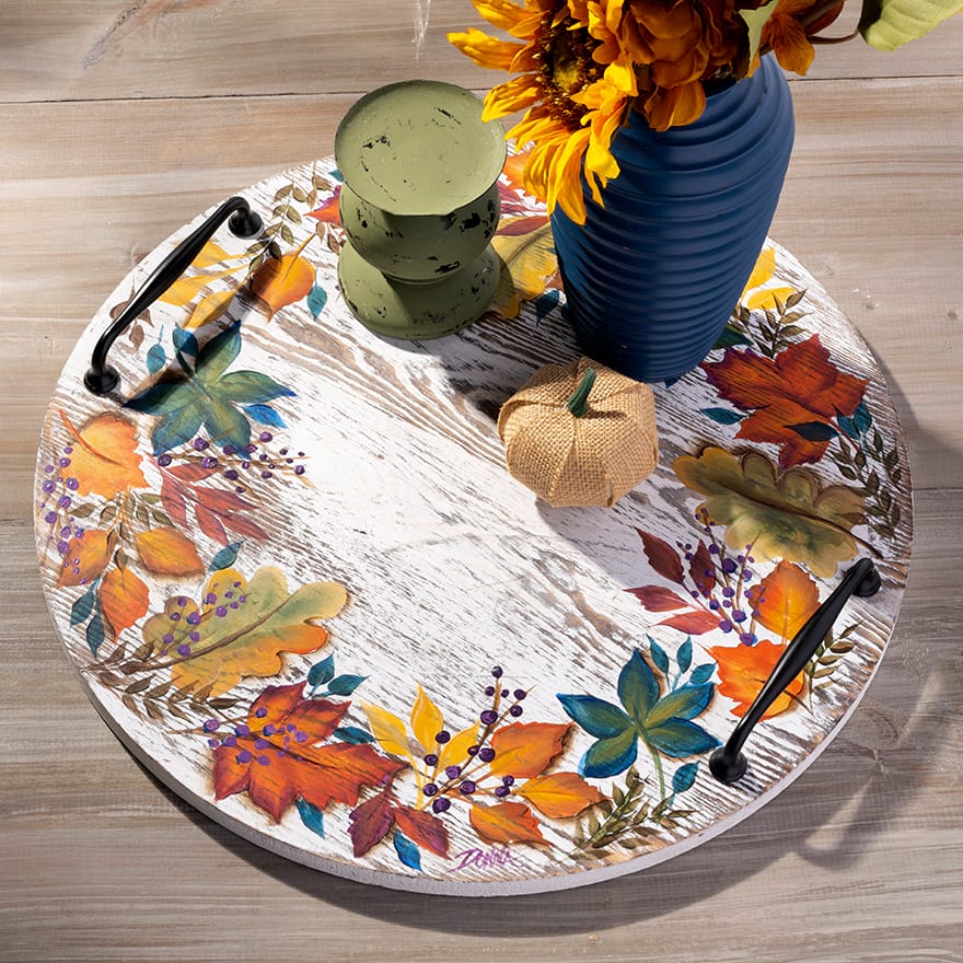 Fall Foliage Tray 