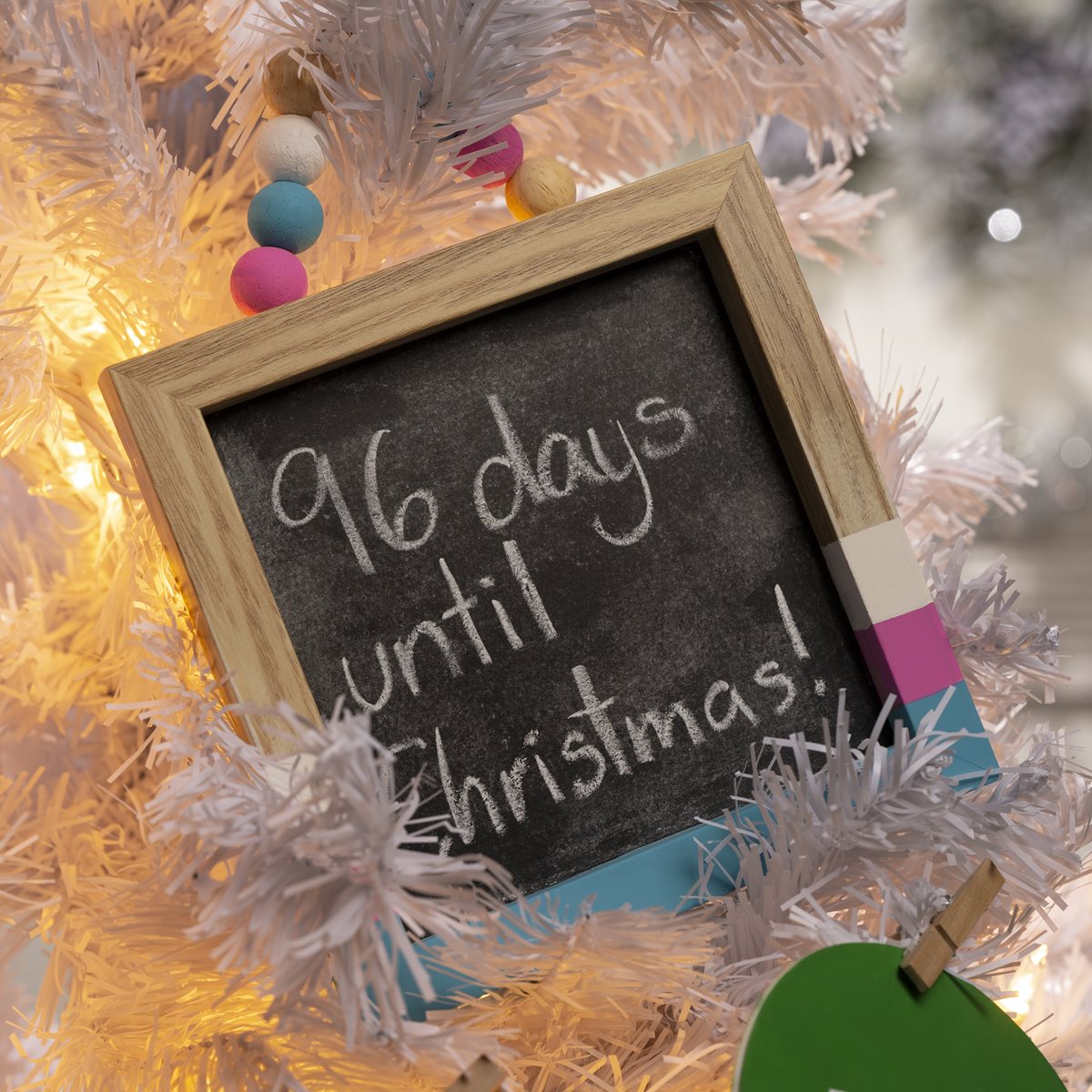 Christmas Countdown Sign