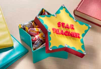 DIY Gift Box for a Star Teacher