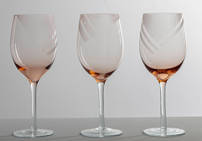 Wine Glass Etching DIY