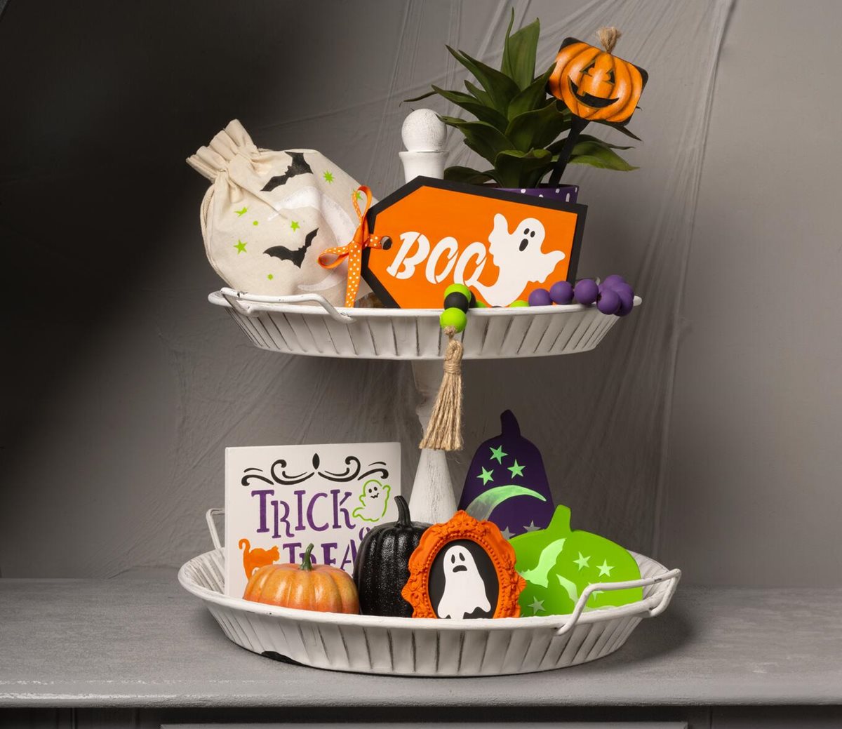 Halloween Tiered Tray