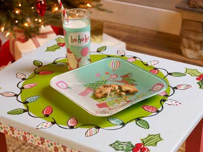 Festive Holiday Kid's Table