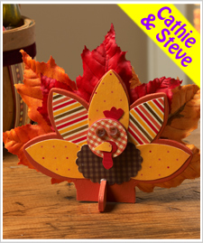 Gobble Up Kids Turkey Decoration