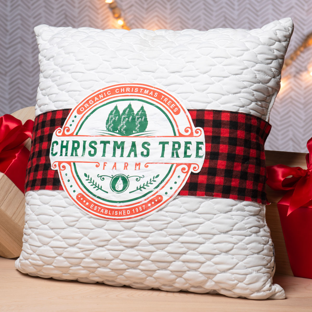 Christmas Tree Farm Pillow