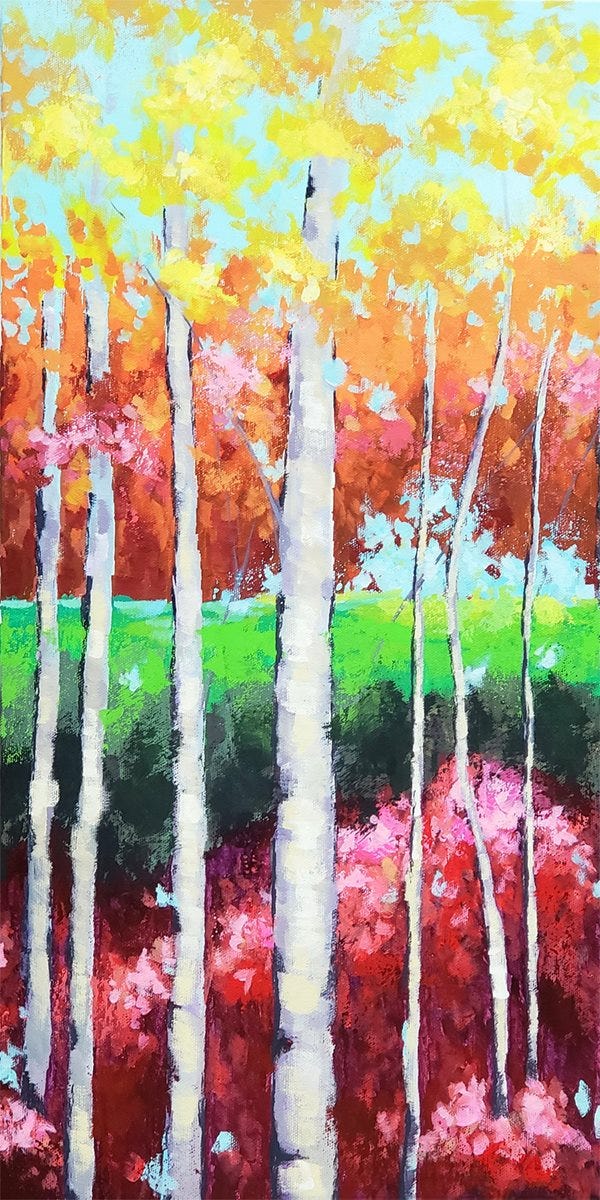 Bright Birches