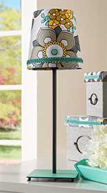 Fabric Covered Lampshade