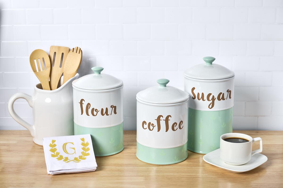 Martha Stewart Fun Canister Grouping