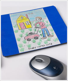 Mod Podge Mouse Pad