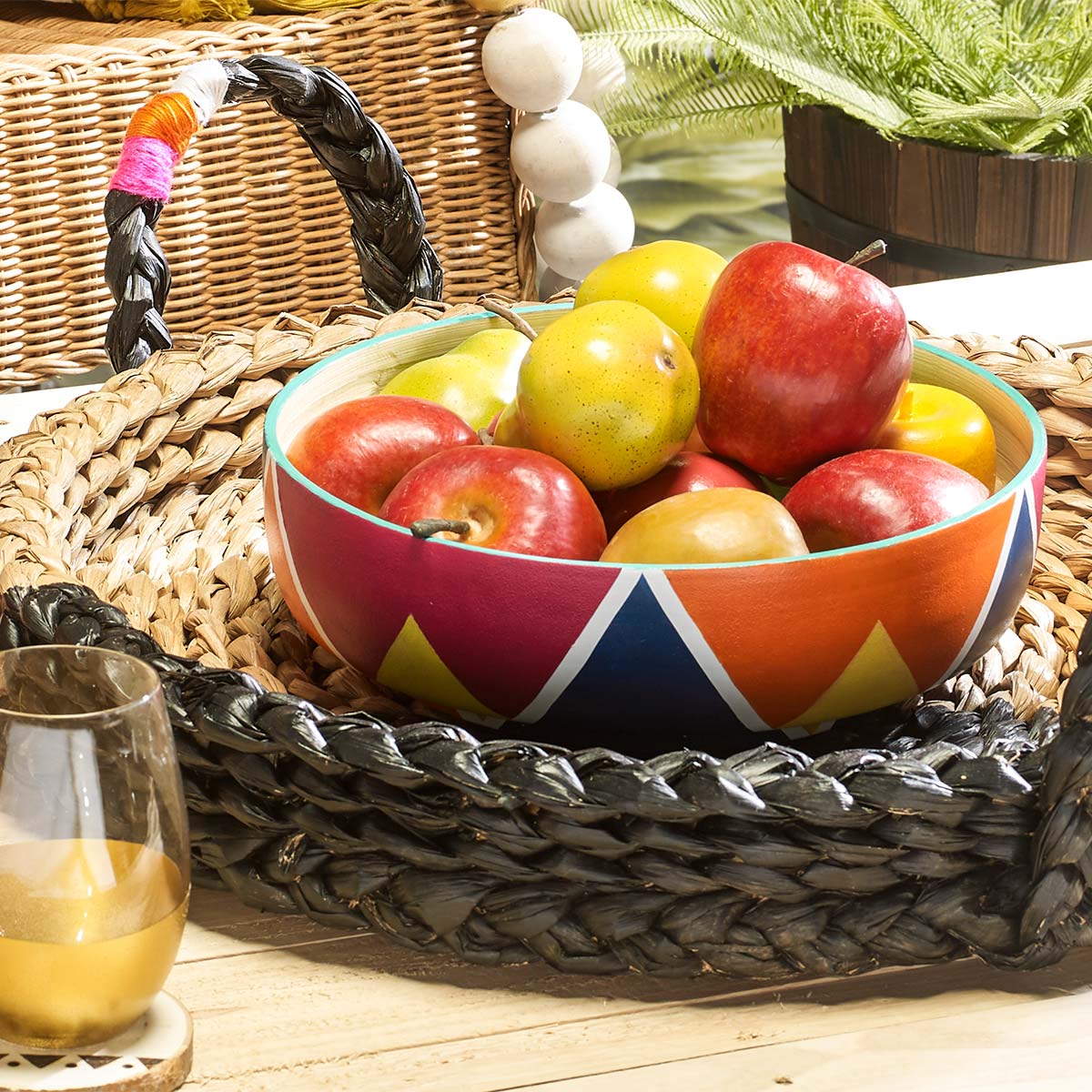 Outdoor Boho Picnic Bowl