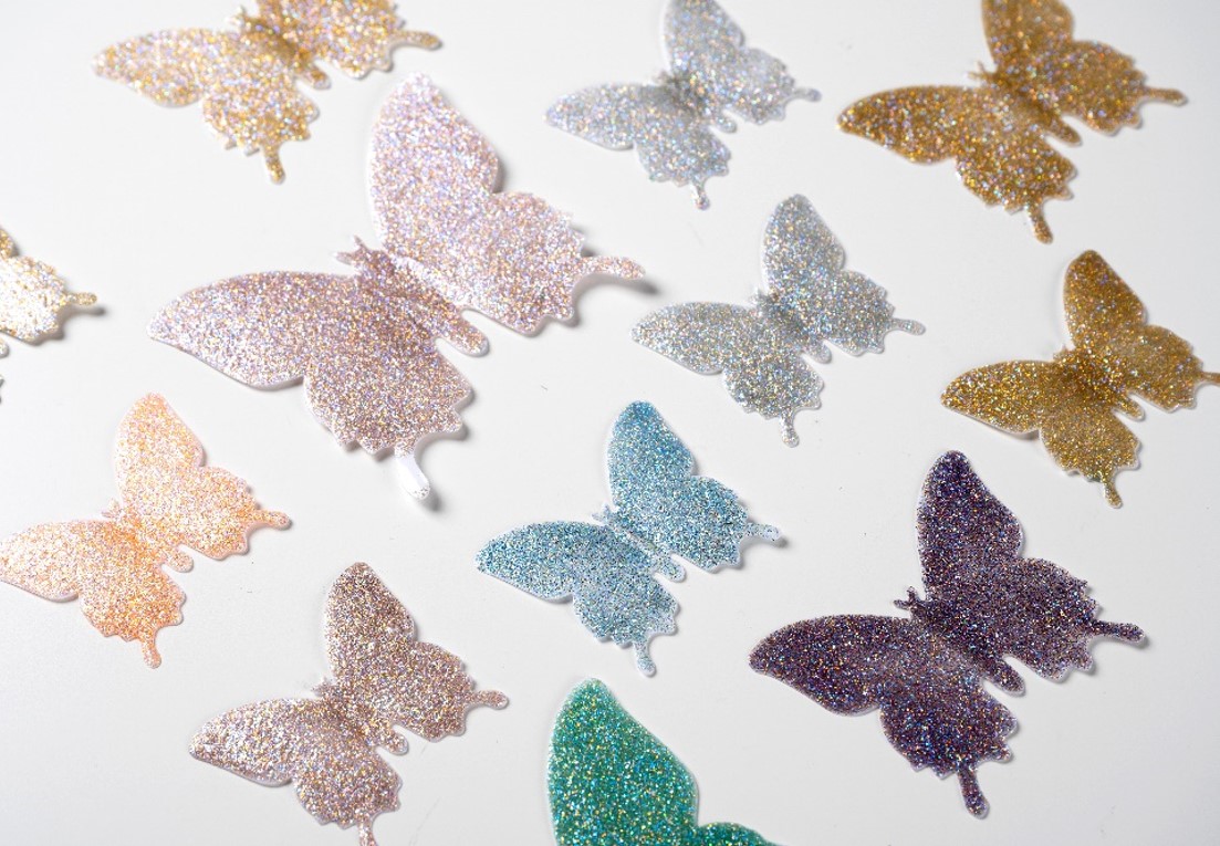 Glitterific Fine Butterflies