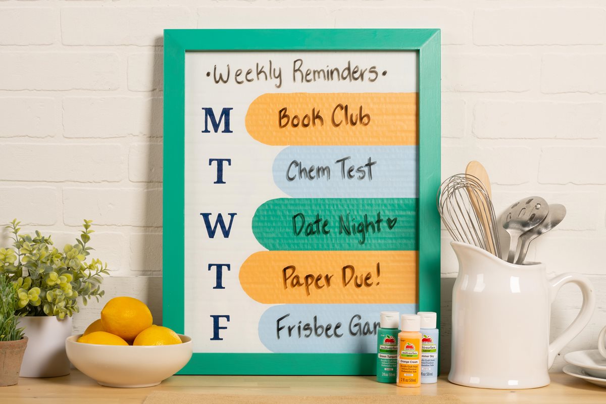 Make It w/ Walmart Memo Board